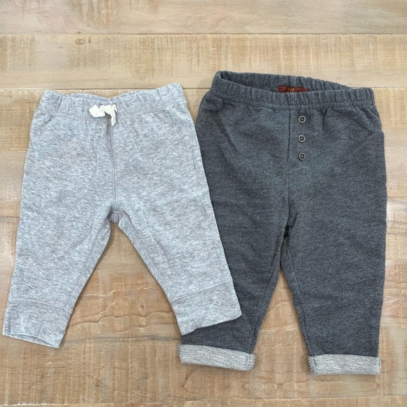 7 baby boy toddler shorts jogger pant bottoms carters bundle - Picture 4 of 9